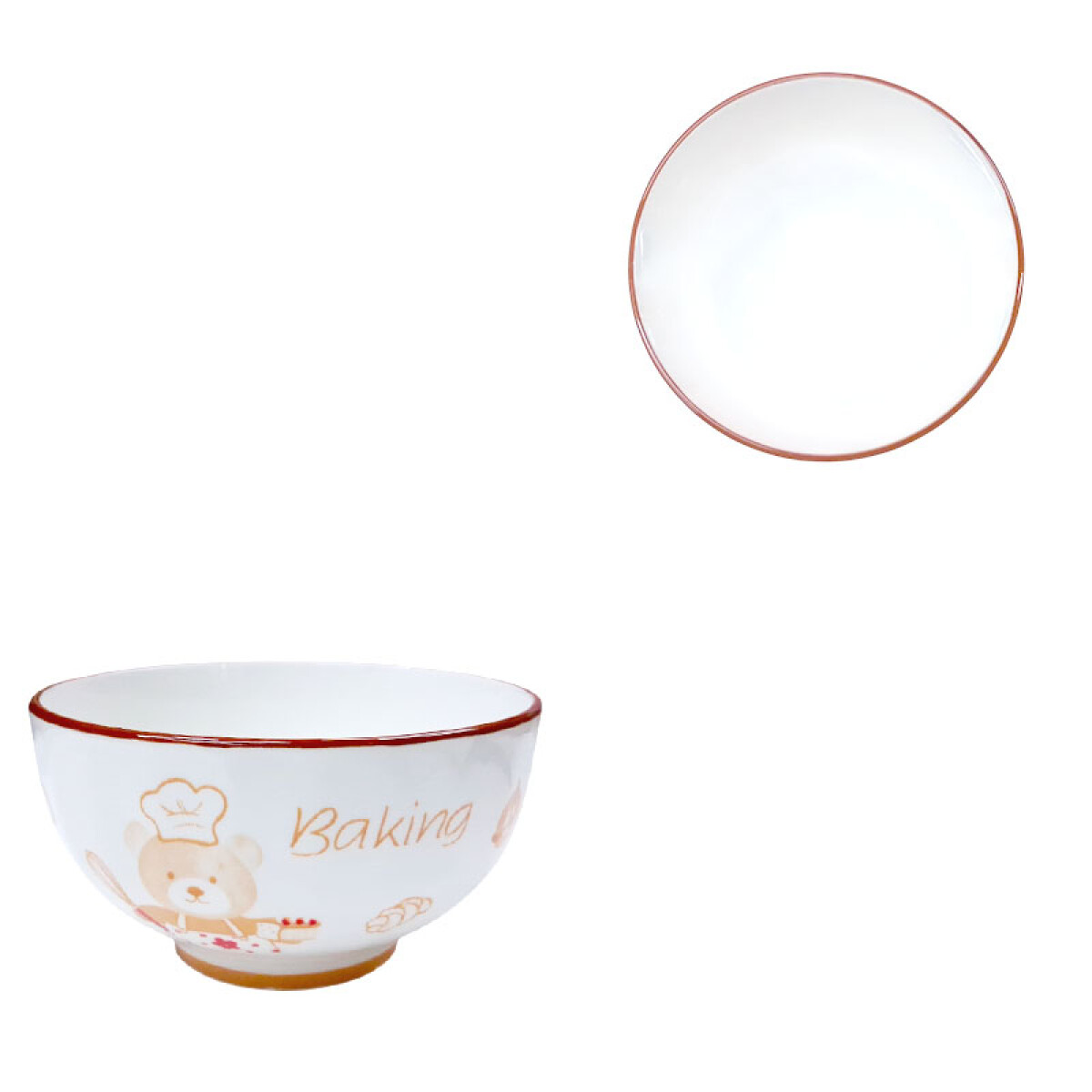 Bowl de cerámica Osito Chef - Bowl De Cerámica Osito Chef 