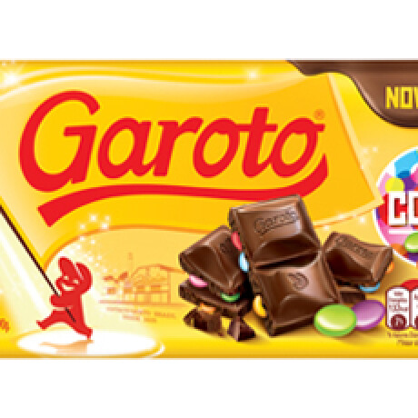TABLETA GAROTO CHOCOLATE 90G COLORES TABLETA GAROTO CHOCOLATE 90G COLORES