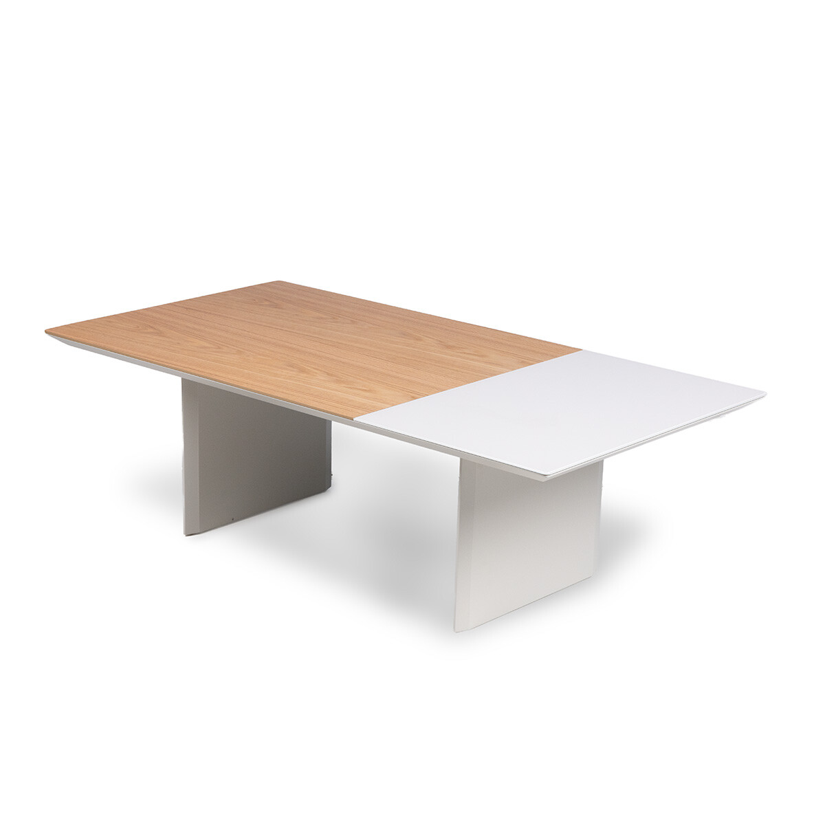 Mesa de centro Nina - Carvalho y Off White 