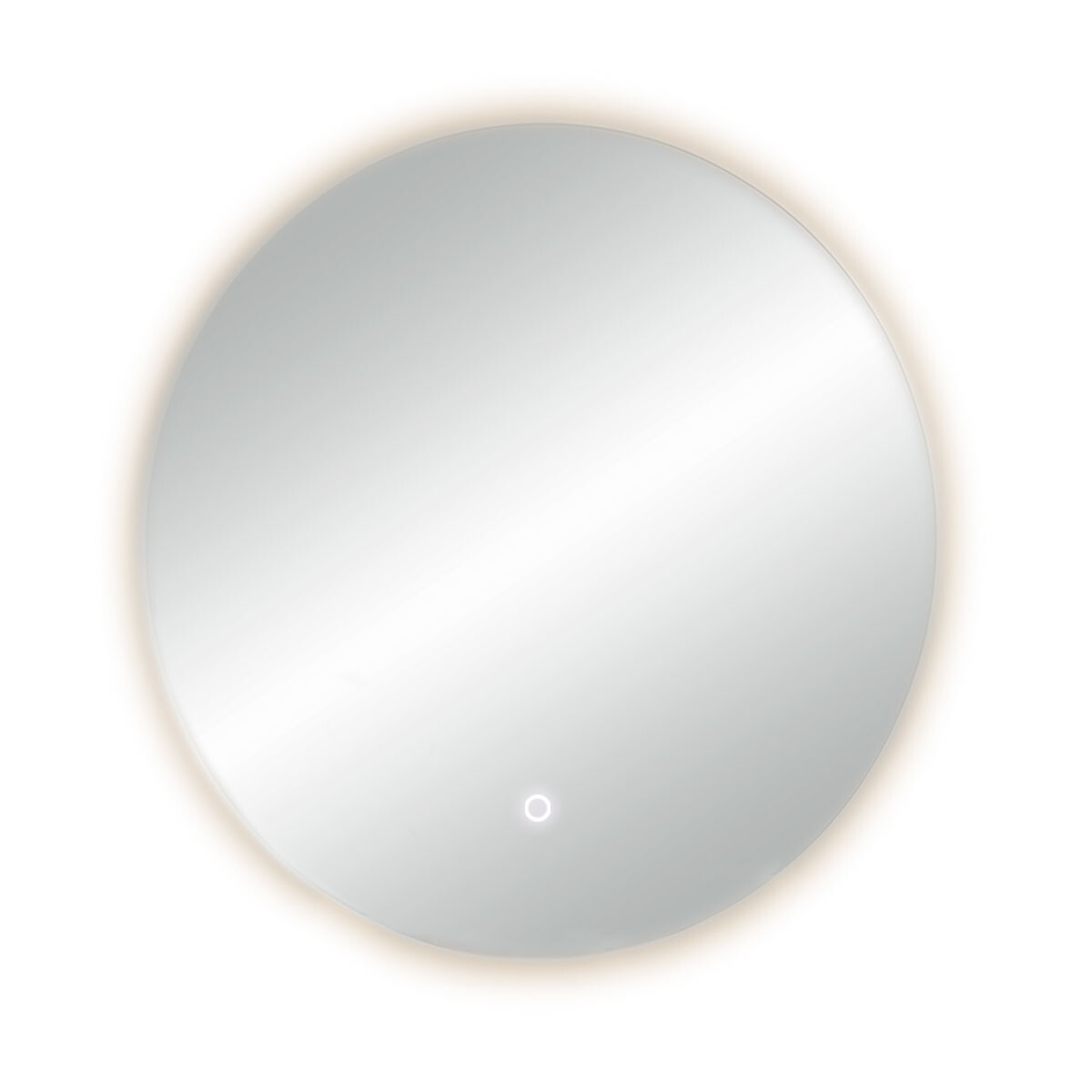 Espejo Frameless 80X80 Anticorrosion Con Luz Led Y Sensor One Touch 