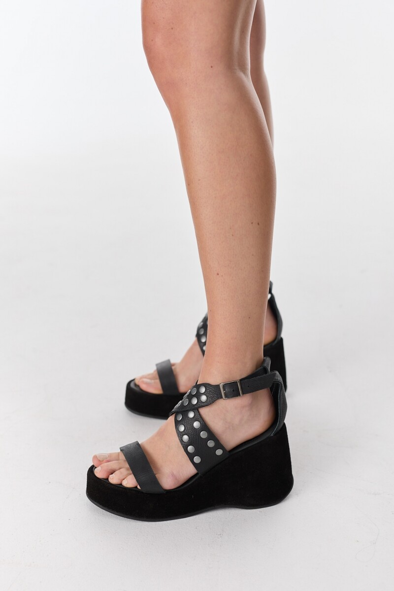 Sandalia Verbena Negro