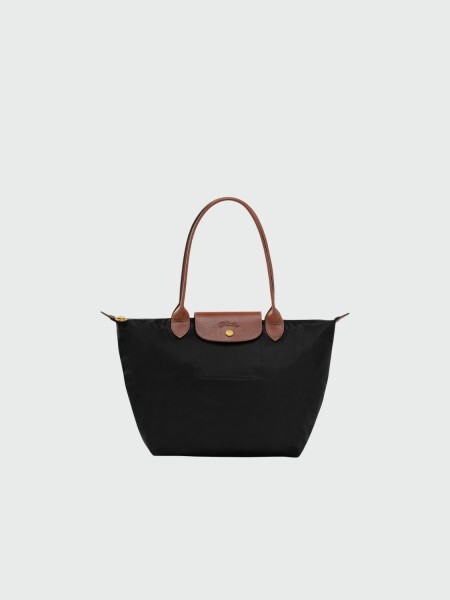 Longchamp -Cartera Longchamp plegable de nylon con cierre y asa larga, Le pliage M 0