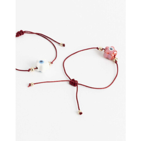 Set De Pulseras Para Compartir Dorado