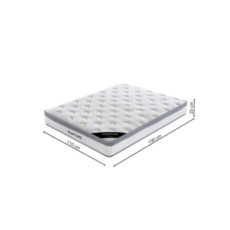 Sommier Plaza Y Media THM Hybrid Rhodium Sommier Plaza Y Media THM Hybrid Rhodium
