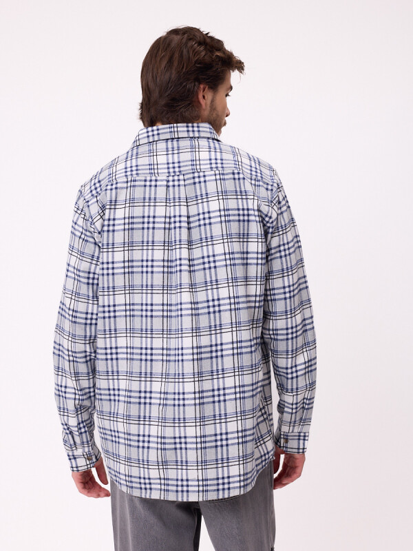 CAMISA VUNNI RUSTY Gris Oscuro