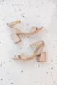 Sandalias Claudia Nude