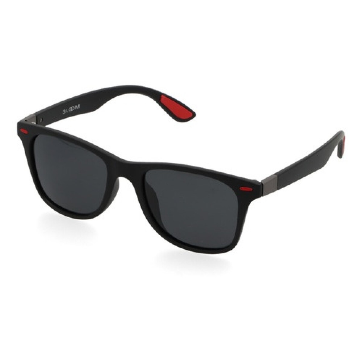 Lentes de sol polarizados Bloom protección UV400 - Negro/Rojo 