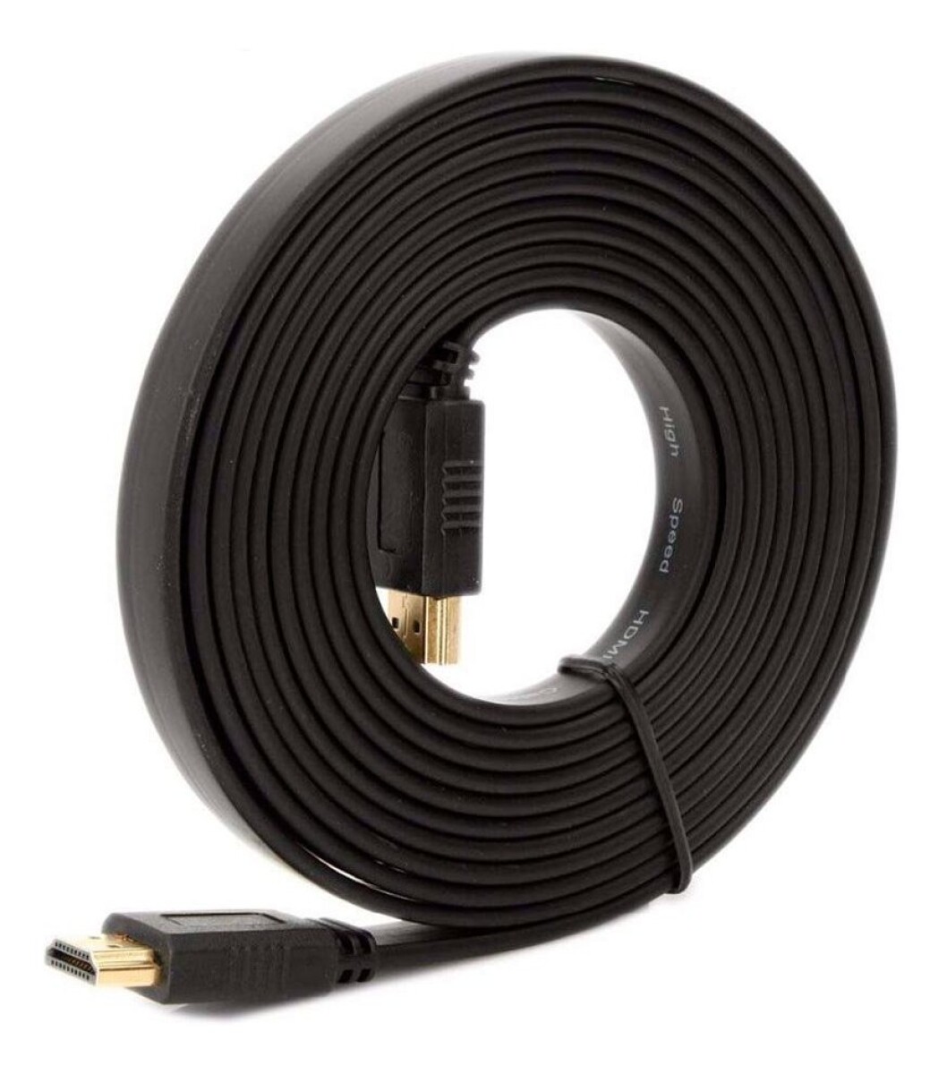 Cable Hdmi 3 Metros Full Hd Filtros Oro Blindado Calidad - Color Variante Negro 