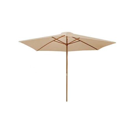 SOMBRILLA MADERA NATURAL-BEIGE NFWP