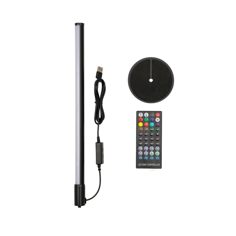 Barra luces LED RGB audioritmica esquinero Bluetooth 40cm Barra luces LED RGB audioritmica esquinero Bluetooth 40cm