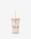 Artículos cocina Botellas Vaso Plástico Estampado Glitter - Combinacion Multicolor
