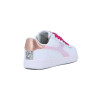 Diadora Knock On Lifestyle Niños Blanco-fuchsia Blanco-fucsia