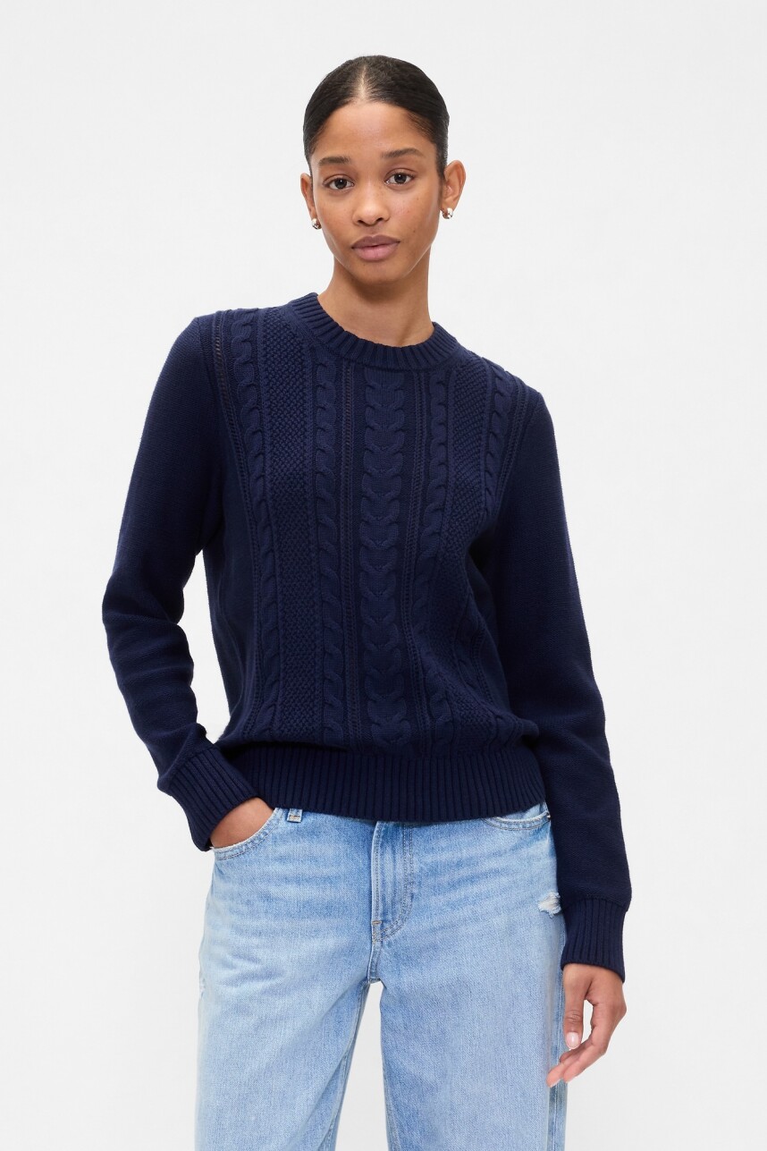 Buzo Algodón Mujer Navy Uniform