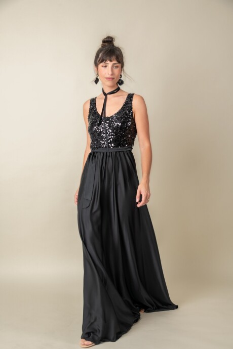 VESTIDO LOTO Negro