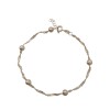 Pulsera Singapur con bolitas-Plata 925 -Sin piedra-PU3699 sinpiedra