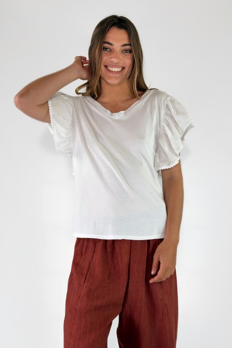 REMERA VELINO Blanco