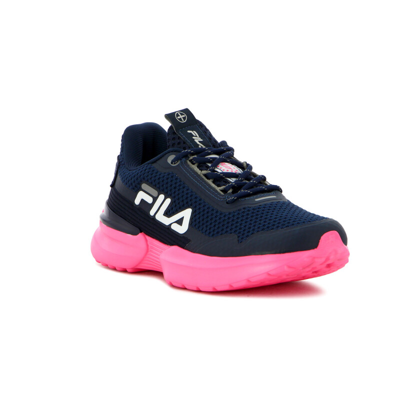 Fila Champion Mujer Split Navy/grey/fluor Pink Marino-gris