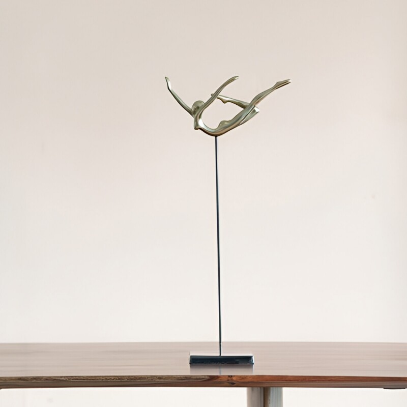 FIGURA DECORATIVA 25x13x62CM ACERO FIGURA DECORATIVA 25x13x62CM ACERO
