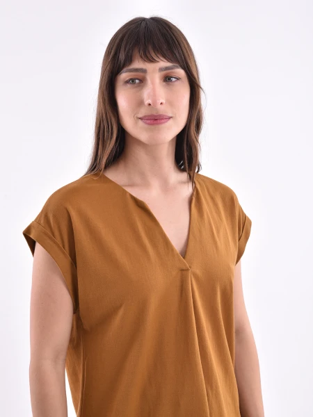 BLUSA BODEAU OCRE