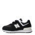 Championes de Niños New Balance P574 Velcro Negro - Blanco
