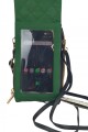 Porta celular verde