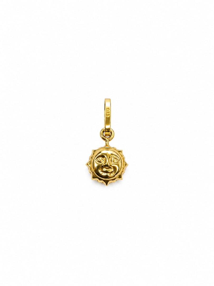 Colgante sol Oro 10 Kt 
