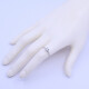 Anillo solitario en oro 18k blanco con brillante engarce 4 puntas. Anillo solitario en oro 18k blanco con brillante engarce 4 puntas.