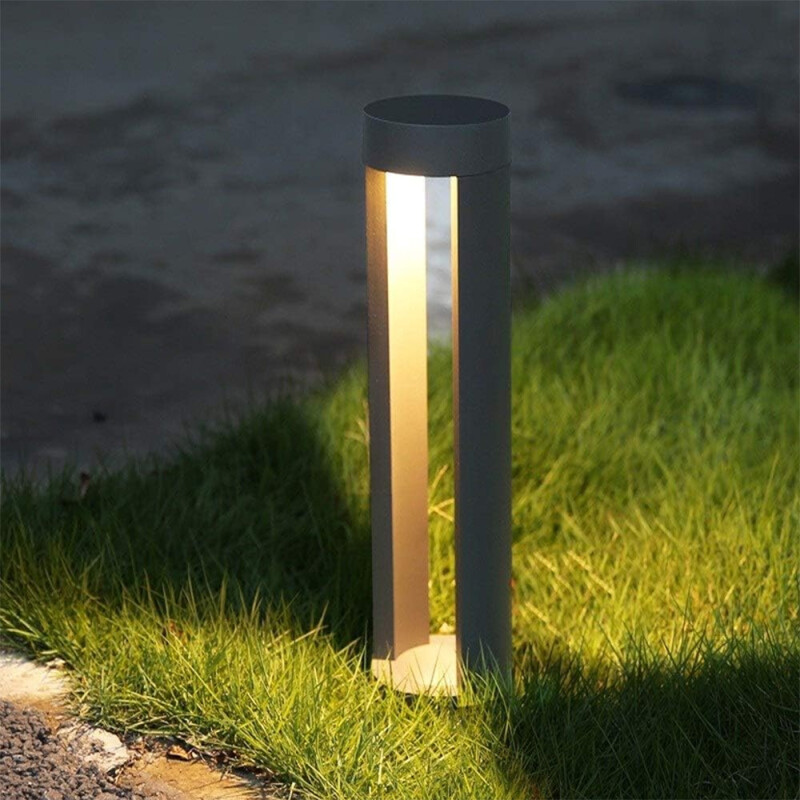 BOLARDO EXTERIOR 12W IP65 BURGOS 60CM Luminaria Bolardo Exterior Burgos 12W 60 cm