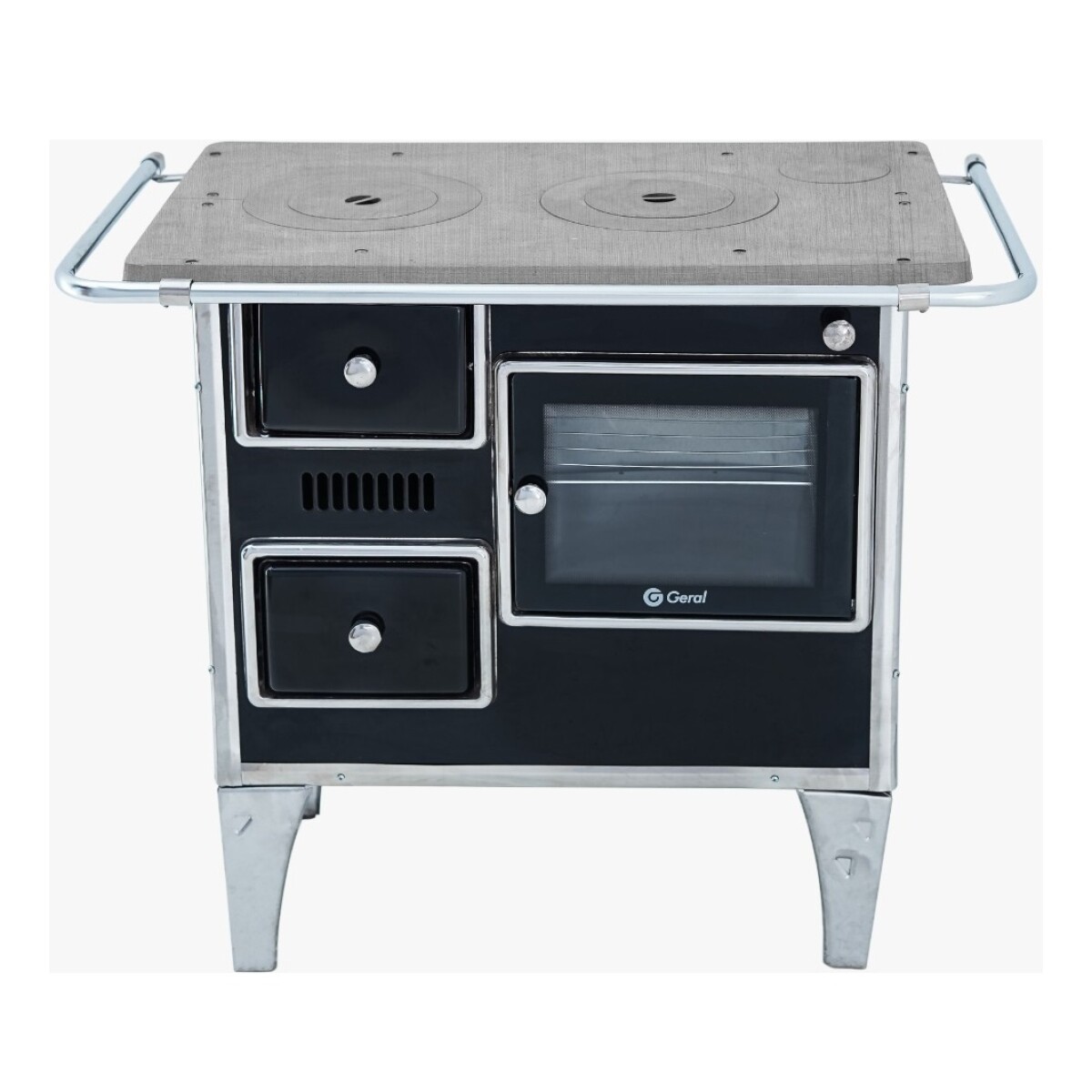 Cocina Estufa A Leña Petra Geral N°2 Negra 