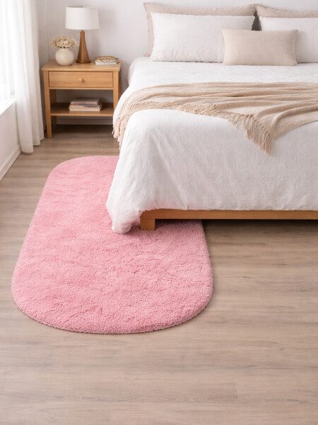 ALFOMBRA PELO CAMINERO ROSA VIEJO