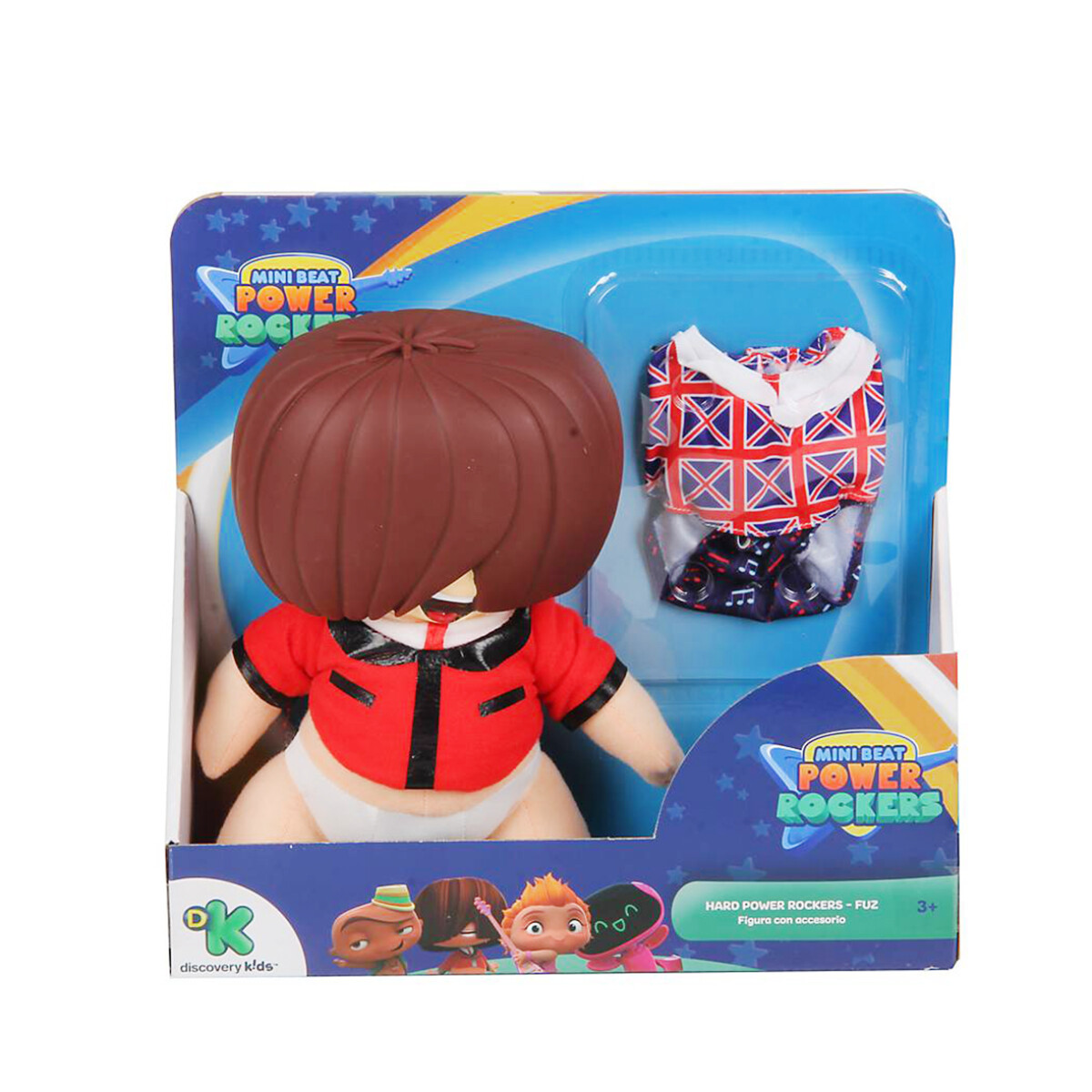 Power Rockers Figura Con Accesorio - Fuz 