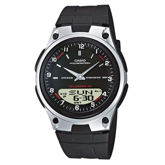 Reloj Casio Clásico Resina Negro 0
