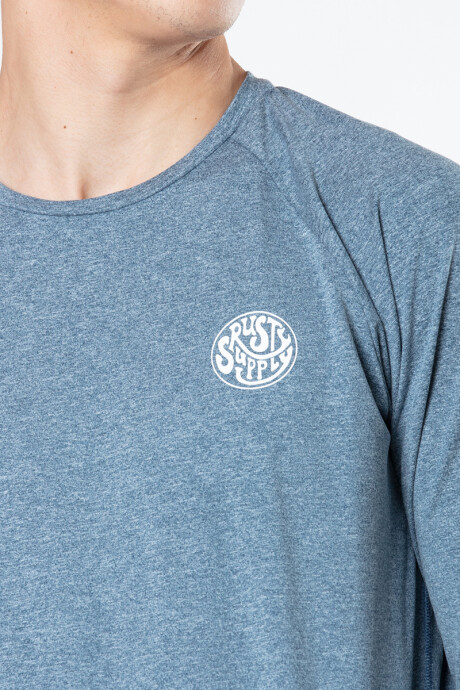T-SHIRT FILTRO UV BUZIOS Azul