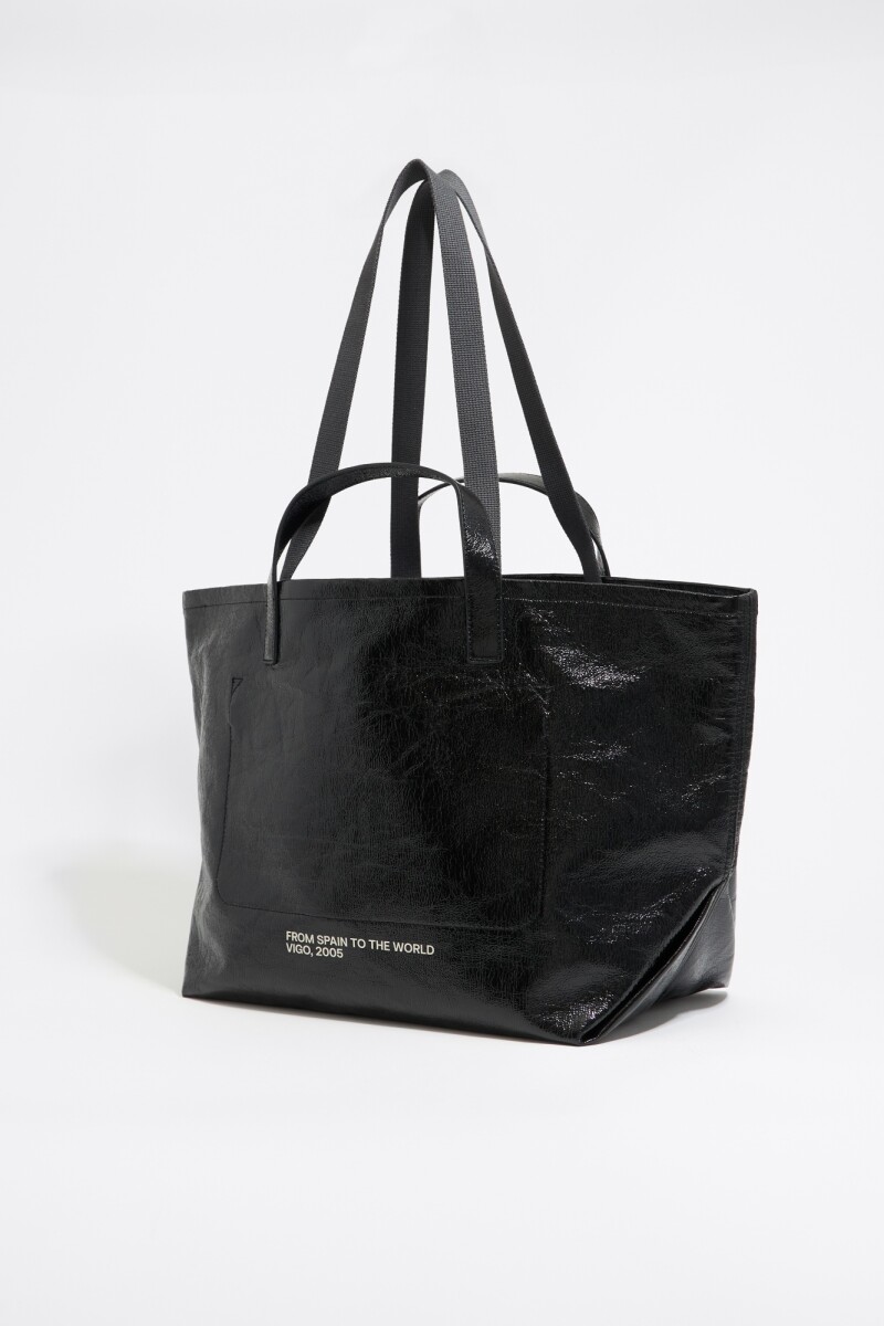 BOLSO SHOPPER Negro