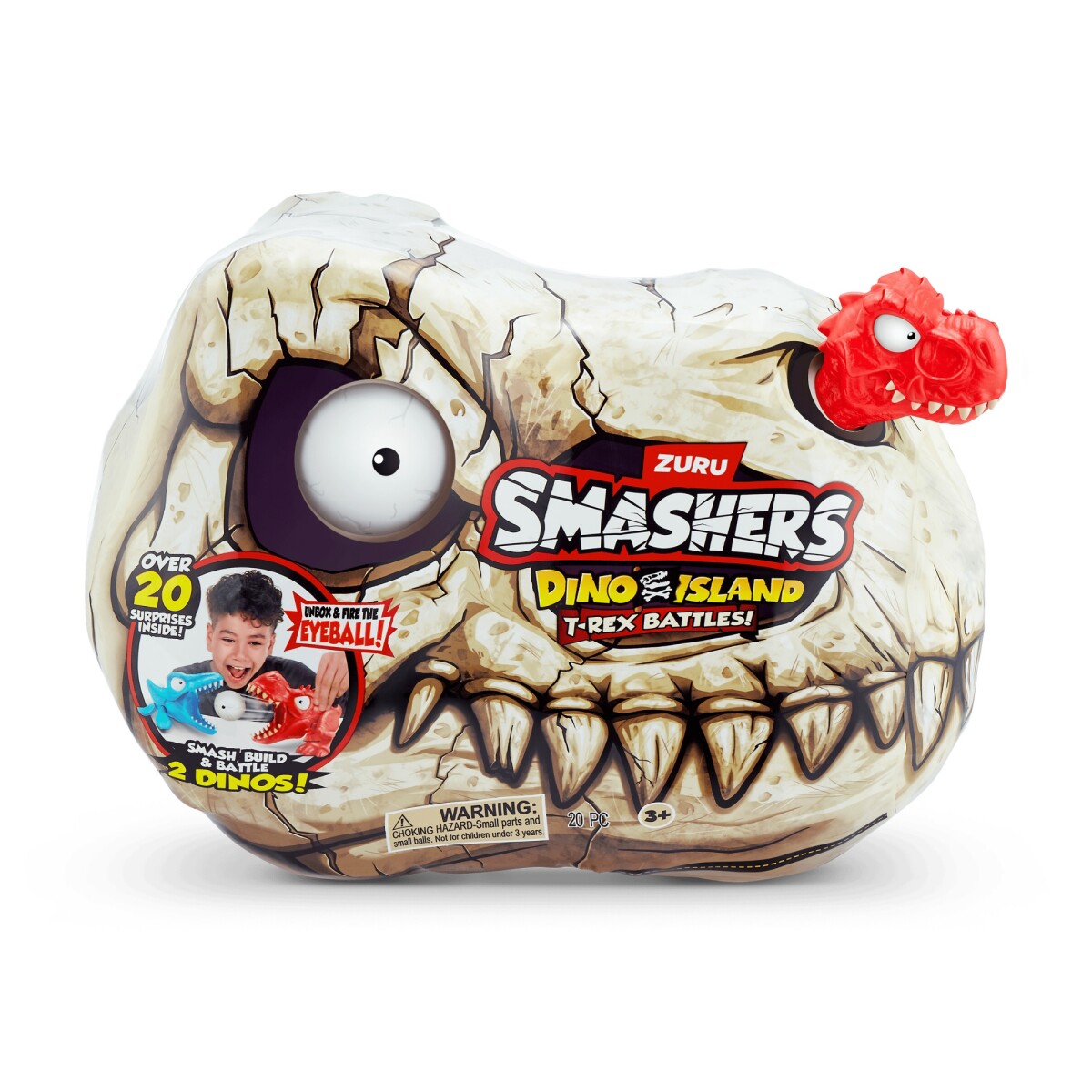 Juego Sorpresas Smashers Isla Dino Batalla 