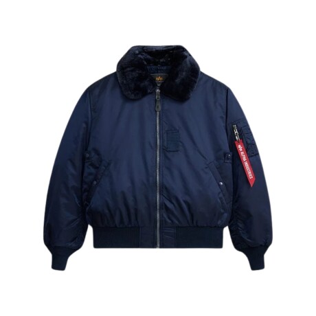 Campera Bomber B-15 Alpha Azul