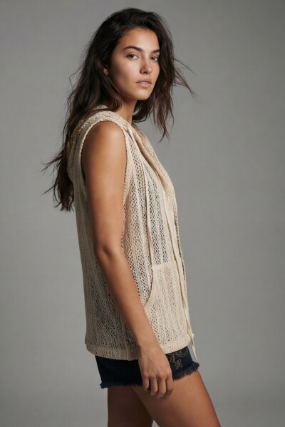 Chaleco Cannes CRUDO