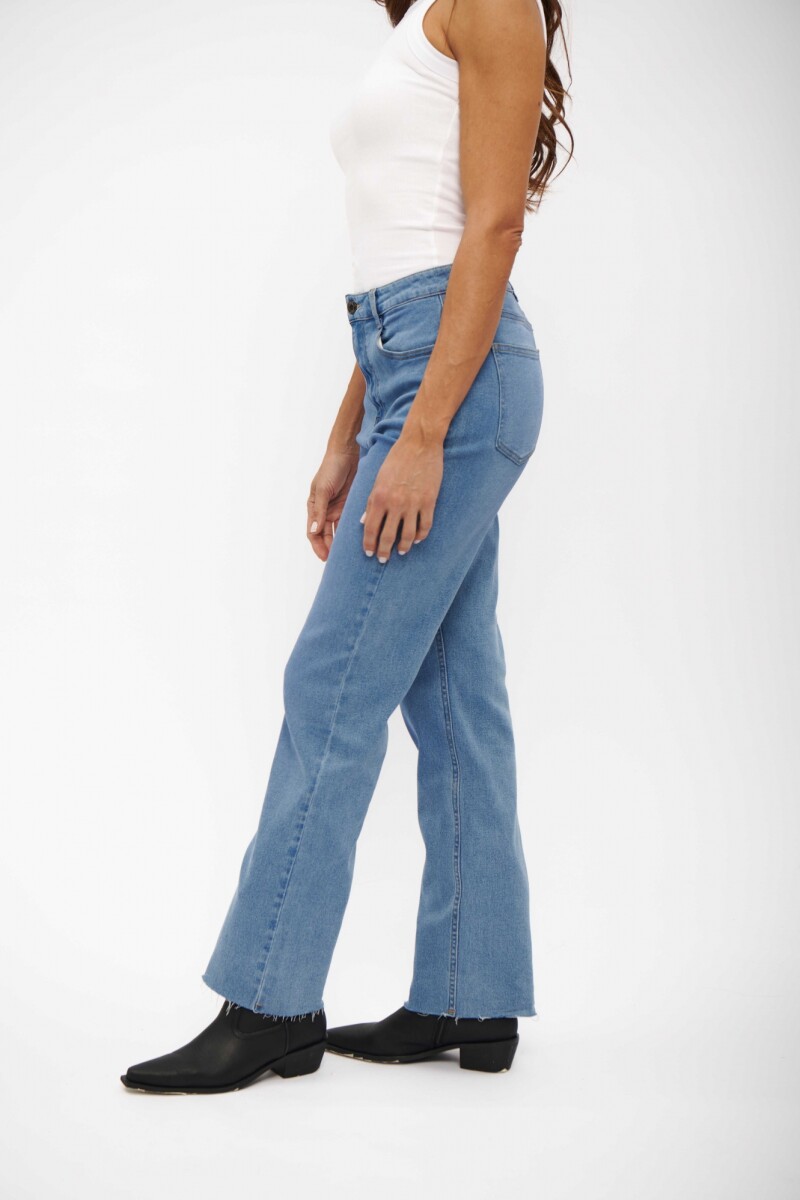 JEAN CLOE RECTO AZUL MEDIO