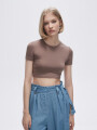 Remera Hazakura Taupe / Mink / Vison