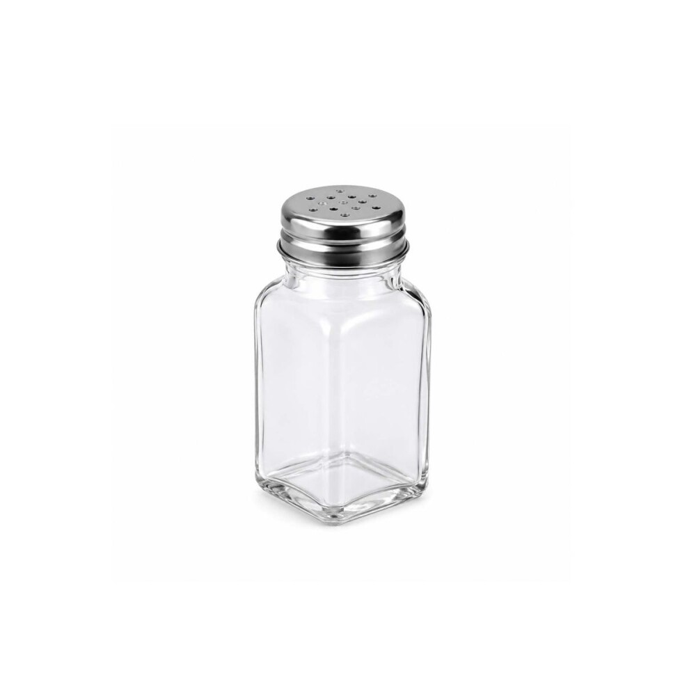 Salero de vidrio c/tapa metalica Salero de vidrio c/tapa metalica