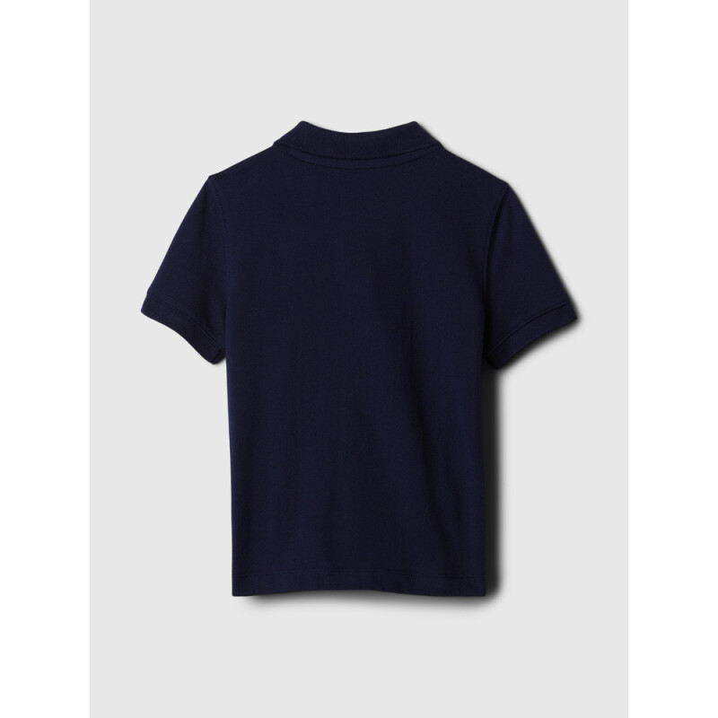 SS PIQUE POLO SPR24 NAVY UNIFORM
