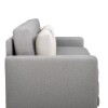 SOFA CAMA 1.76 MTS - PARRILLA EXTENSIBLE - TELA GRIS CLARO - ALMOHADONES PEQUEÑOS EN TELA CLARA SOFA CAMA 1.76 MTS - PARRILLA EXTENSIBLE - TELA GRIS CLARO - ALMOHADONES PEQUEÑOS EN TELA CLARA