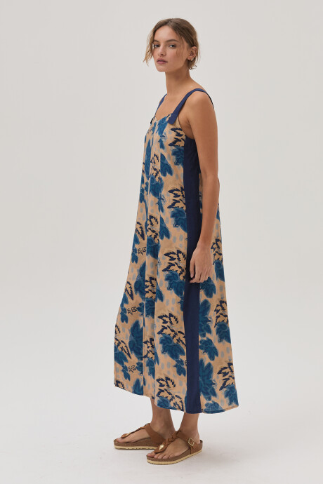 Vestido Marie Camel