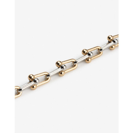 Pulsera Flexible Metal Biplating Dorado