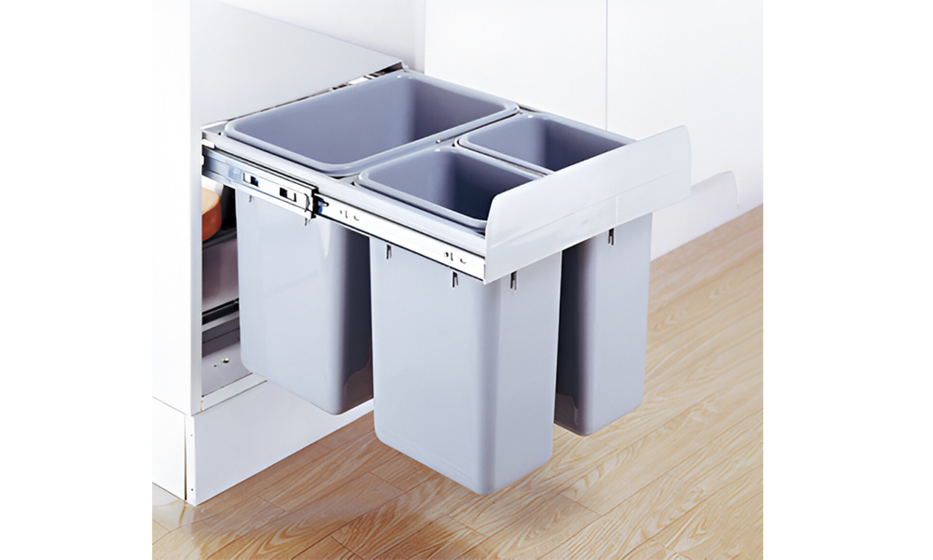 Cubo De Basura Triple Clg025b 