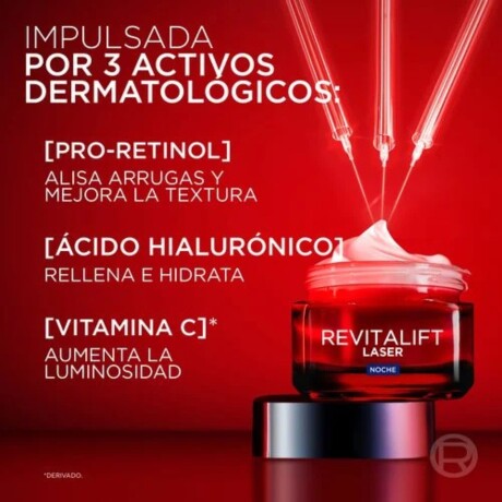 Crema Revitalift Laser L’Oréal Paris Antiedad Noche 50 ml Crema Revitalift Laser L’Oréal Paris Antiedad Noche 50 ml