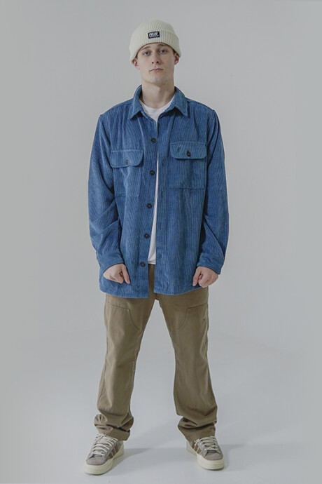 Camisa Pulau Saki Azul