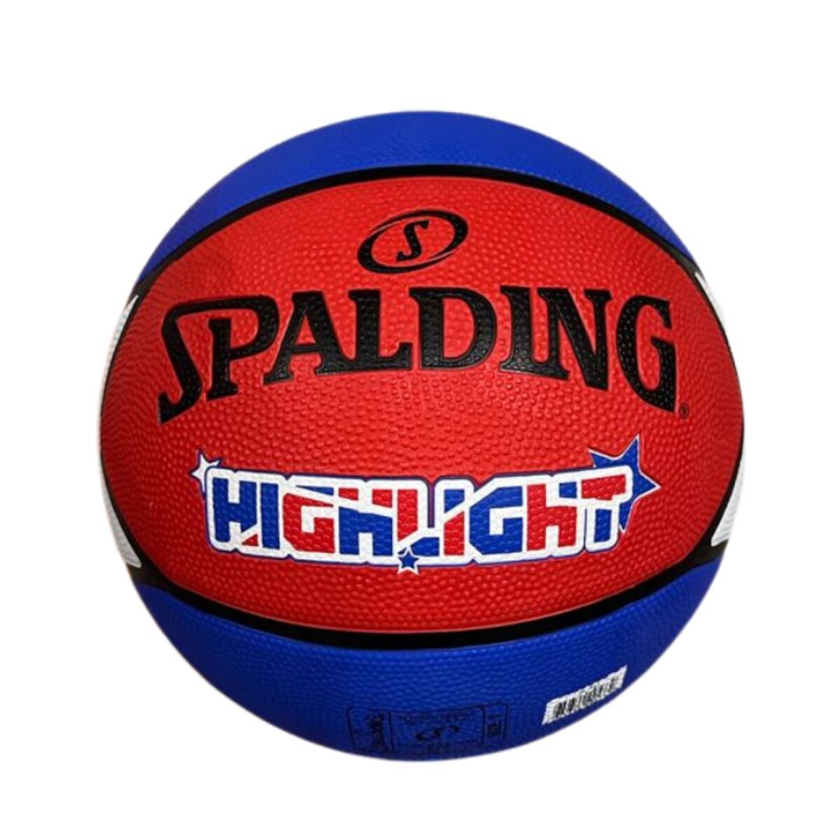 Pelota Basket Spalding Profesional - Highlight Rojo, Azul y Blanco Nº 7 