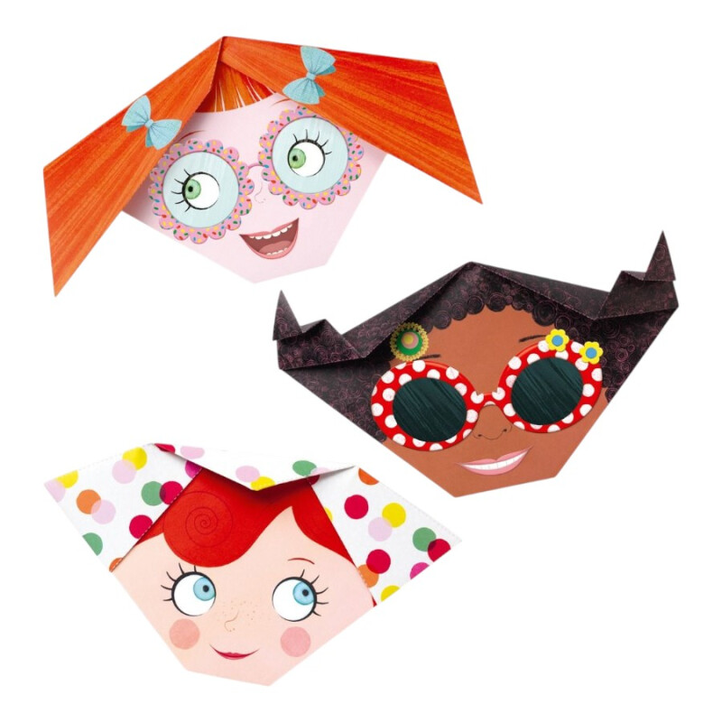 Iniciación al Origami Infantil Caritas Djeco Iniciación al Origami Infantil Caritas Djeco