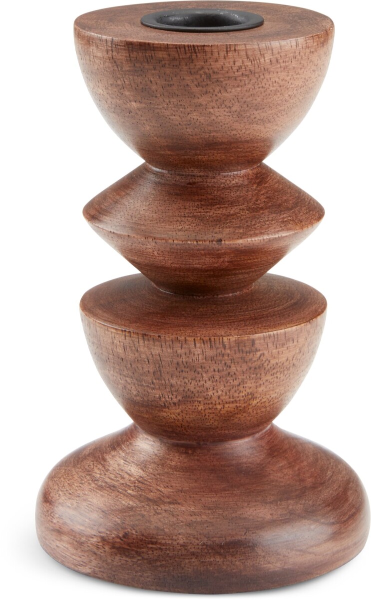 Candelabro JANUS Ø9xA14cm marrón 